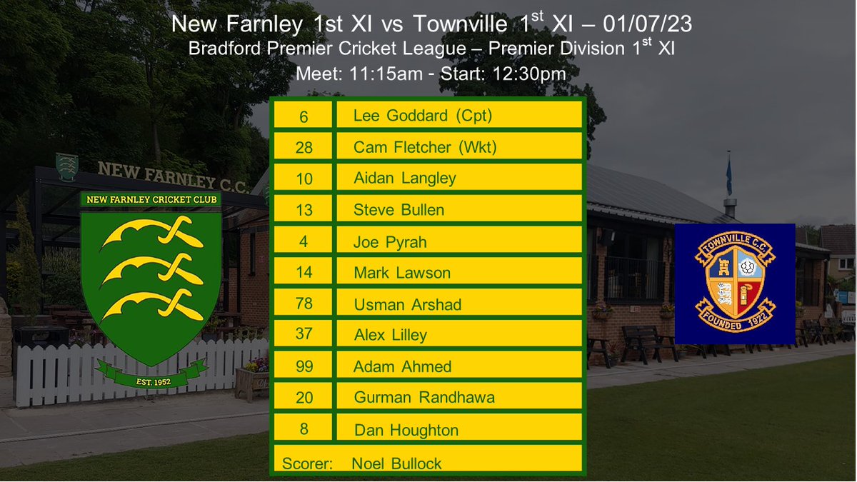 New Farnley CC tweet media