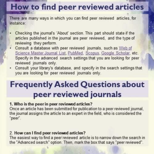 How to find peer-reviewed articles for your research paper? Use this checklist to search, evaluate, and select the best sources for your topic. #education #science #writing #AcademicWriting #WritingTips #researchtips #epitwitter #MedTwitter #phchat #acwri #publishing #research