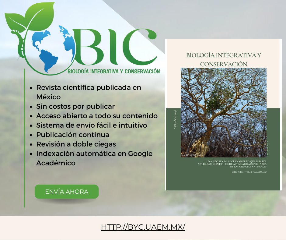 BIC_UAEM's tweet photo. ¿Ya te suscribiste a @BIC_UAEM?
En nuestro sitio web puedes encontrar contenido nuevo, guía para autores y mucho más. 
https://t.co/2nWMaHYKSI https://t.co/OfvuryicTT