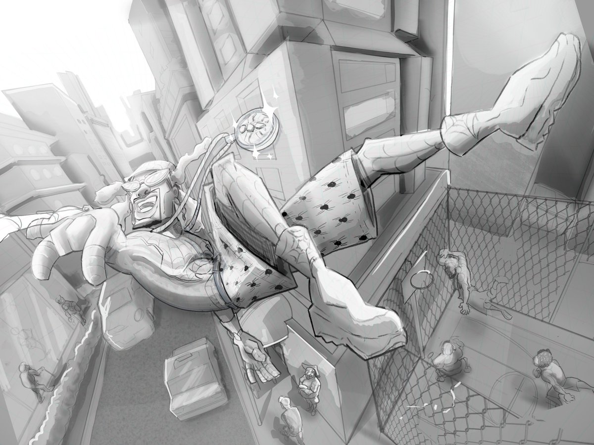 iconsnorbas's tweet photo. I 'm working on this illustration of how I imagined a Spider-Man character! did you like it?  

COMISSIONS OPEN #ilustration #comissionopen #comissiondraw #studydraw #fullilustration #render #Spiderman  #SpiderMan2099  #SpiderManAcrossTheSpiderVerse  #SpiderVerse https://t.co/kVRsccnHnc