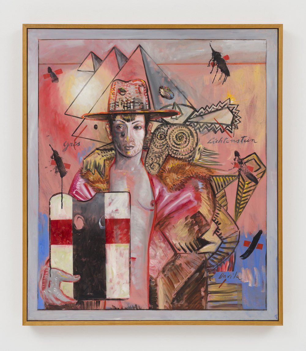 FOXY_PRODUCTION's tweet photo. Juan Davila solo exhibition: last day, today, Friday. https://t.co/jNxRmbcTSB
#juandavila
 
Image: Ned Kelly’s Psychosis, 1984 https://t.co/r3YIgIOXQg