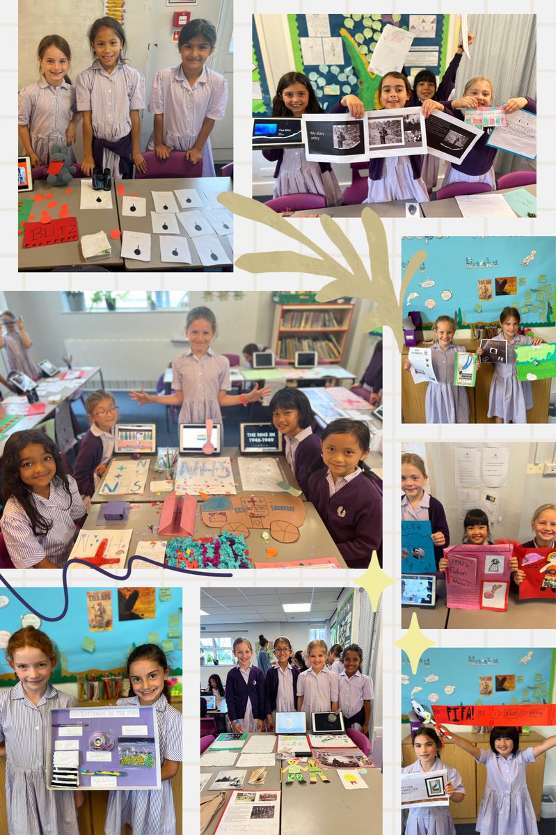 phsjuniorhead's tweet photo. Our third and final IGNITE project celebrated 150 years of the GDST. Inspired by a specific decade, every class’s curiosity, creative thinking and collaboration skills were set a-blaze, and amazing projects were created!
#GDST #Learnwithoutlimits https://t.co/fPGccRrDia