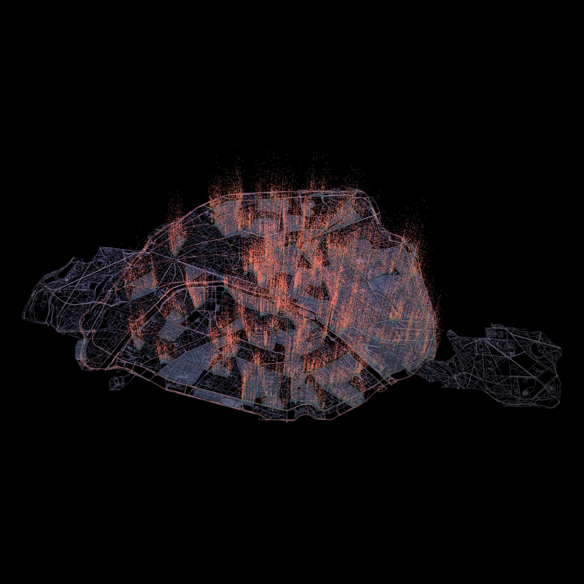 Over five years #Paris reduced traffic speed in almost 50% of its streets. By using 11.7 million geo-tagged tweets to map how people move in Paris, we offer evidence that these #SlowZones make more pedestrian-friendly streets.

View the full project on senseable.mit.edu/slow-zones/