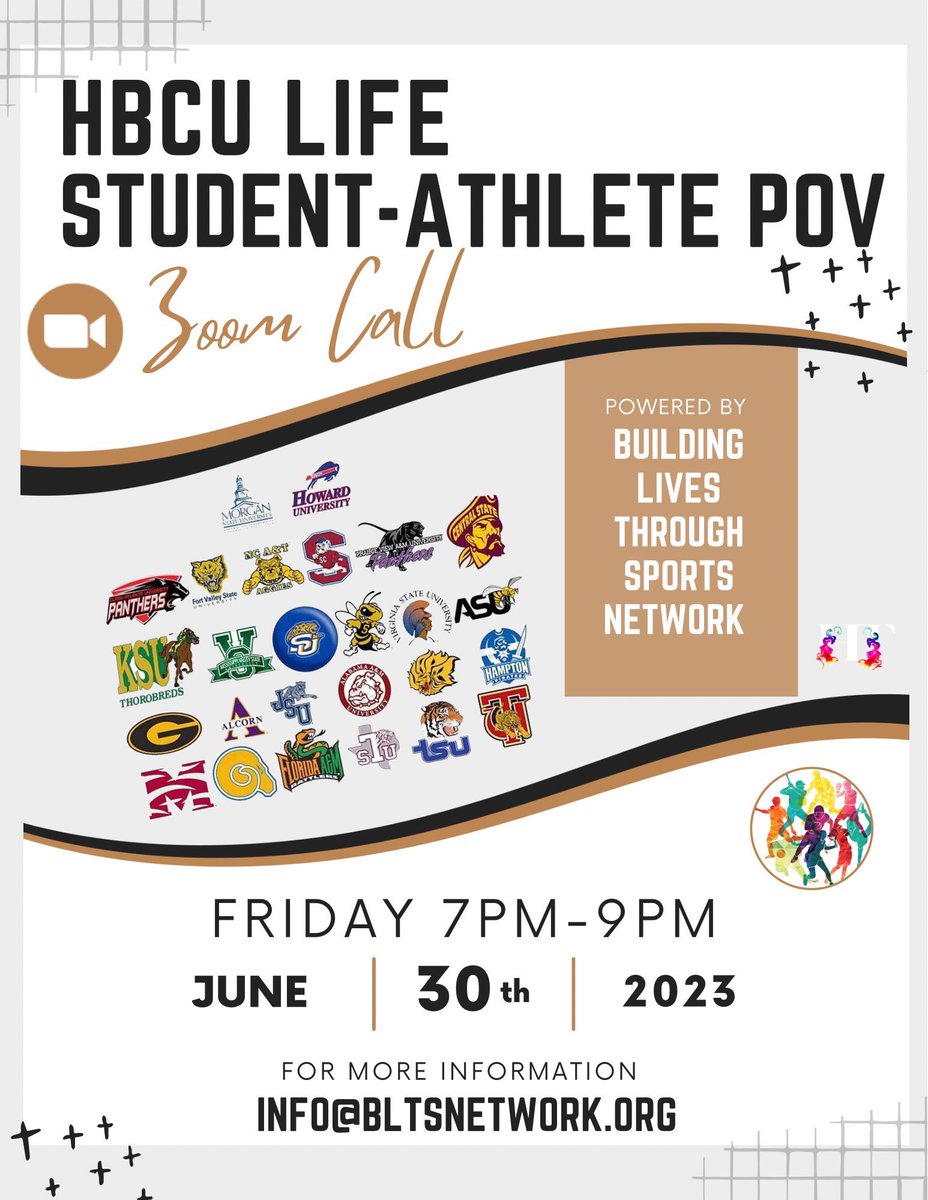 Ahmand Tinker - personal page (@artink67) on Twitter photo Parents and Prospects,
Here is a GREAT event to join tonight about HBCU Life and more. Register using this link: allevents.by/bltsnetwork <a href="/MCAOFGA/">Minority Coaches Assoc of GA</a> <a href="/SportsFre/">FRE Sports Recruiting</a> Parents and Prospects,
Here is a GREAT event to join tonight about HBCU Life and more. Register using this link: allevents.by/bltsnetwork <a href="/MCAOFGA/">Minority Coaches Assoc of GA</a> <a href="/SportsFre/">FRE Sports Recruiting</a>