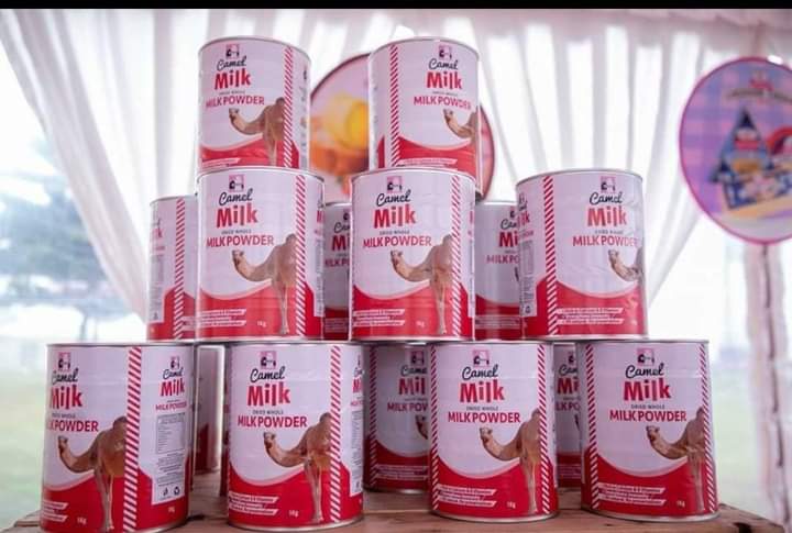 bushydaprince's tweet photo. Isiolo camel milk powder . From isiolo to the world.  Thank you, Governor abdi Ibrahim Hassan, for supporting  this initiative  #Gempa #emeutes #earthquake #ticketek #etatdurgence #fridaymorning #Trending #isiolo #Governorguyodelivers https://t.co/vtkEwi39ul