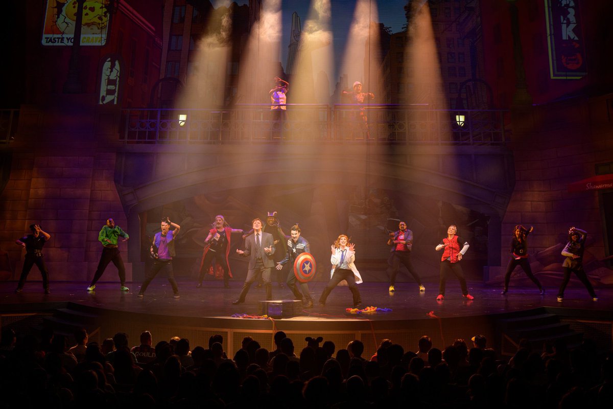 ScottGustin's tweet photo. Rogers: The Musical is fun and delivers some surprising heart. I expected to love it and it didn’t disappoint. 🫡

I also love that Disney was willing to take a chance on this type of show - and it’s great to see it paid off. 👏 https://t.co/AOeXZFDui8