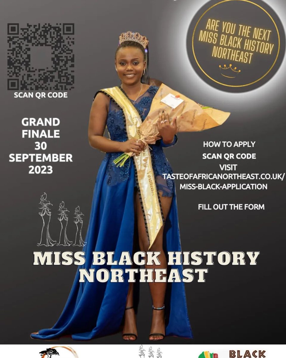 WomenTodayNE's tweet photo. Have you got skills and talents that you would love to share with a wider audience?  Let your voice be amplified by the @missblackhistorynortheast pagent
Enter now! #NorthEastpagaent #powertochange #foracausenotapplause #morethantheface https://t.co/rHXoGlNgIJ
