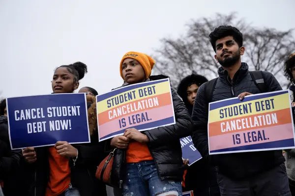 allenanalysis's tweet photo. The Supreme Court killed, Affirmative Action, Loan Forgiveness, and Gsy rights. All in one week, what a docket. 

BREAKING🚨⏰

Student Loan Forgiveness
Supreme Court Rejects Biden’s Debt Forgiveness Plan

The proposed debt cancellation of more than $400 billion would have been one of the most expensive executive actions in U.S. history and affects tens of millions of borrowers.

The Supreme Court's ruling on Friday found that the Biden administration exceeded its authority by attempting to eliminate over $400 billion in student debt. 

This decision disappointed millions of borrowers and introduced limitations on presidential power. 

President Biden's aim to assist borrowers in alleviating their substantial debt was dealt a significant blow. According to government data, more than 45 million individuals owe $1.6 trillion in federal college loans. The proposed debt cancellation, which was announced by President Biden last summer, would have been one of the costliest executive actions in U.S. history.