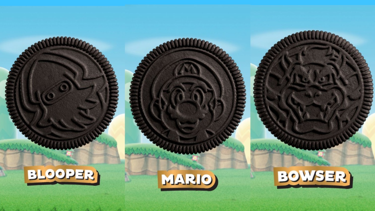 nerdist's tweet photo. Power up your life with all 16 #SuperMario Oreos. https://t.co/0wjJWvxP4s https://t.co/q2Jw5rpF3T