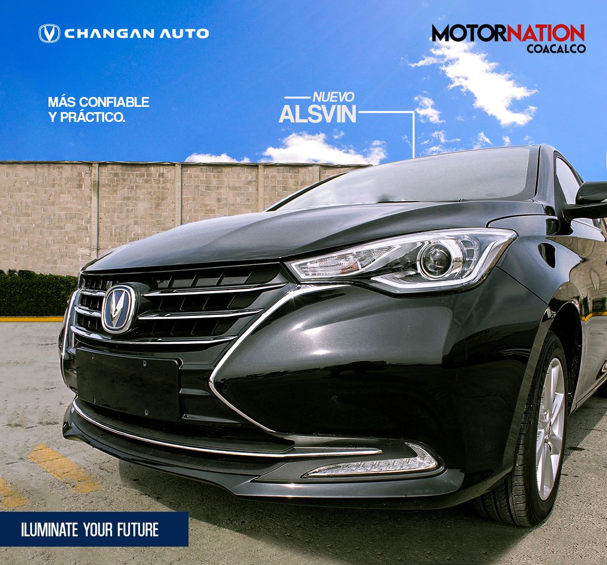 MMotornationC's tweet image. Descubre la potencia y el estilo incomparable del Changan Alsvin. ¡Conquista la carretera con seguridad y elegancia!.
#motornationcoacalco #alsvin #changanauto #MotorNation