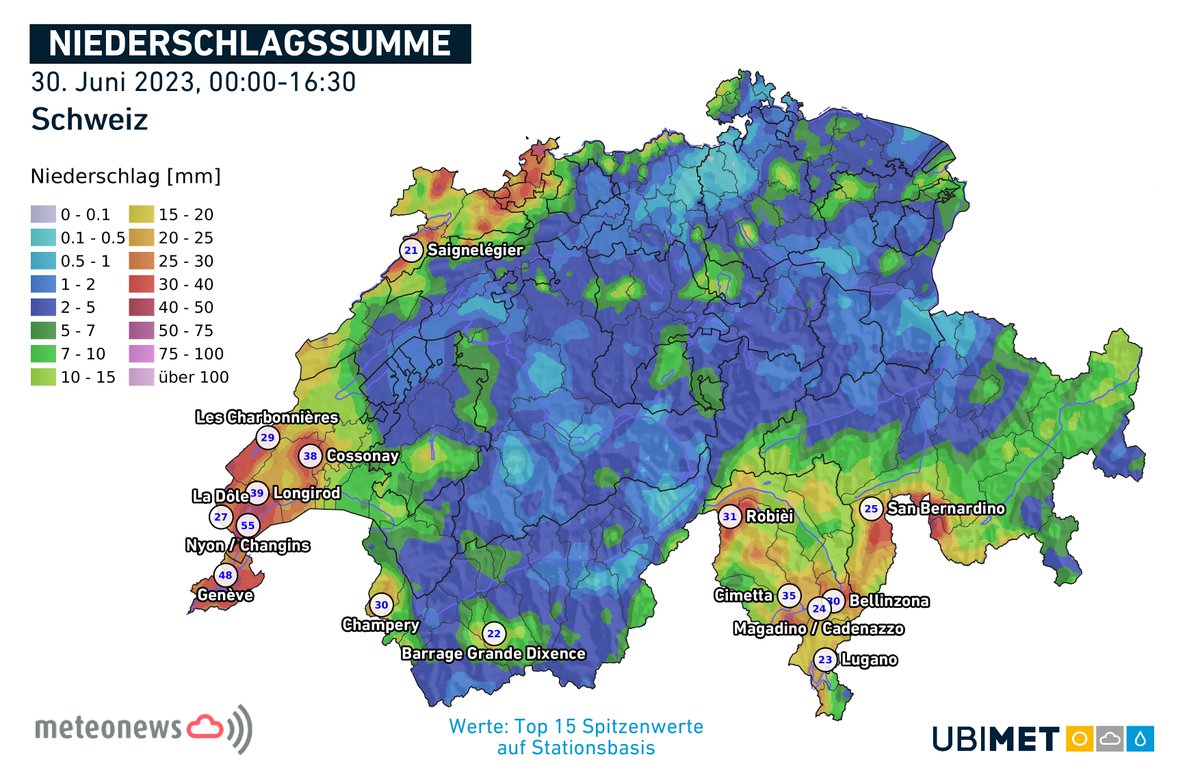 meteonewsSA's tweet photo. Après un #arrosage copieux la nuit dernière sur l'Ouest du #Léman, une nouvelle faible #perturbation est attendue samedi après-midi, mais elle ne donnera que des averses #isolées. Le temps sera en outre #venteux tout au long du week-end. A lire sur https://t.co/RpQjdc2mzv (nb) https://t.co/sDz76sOGia