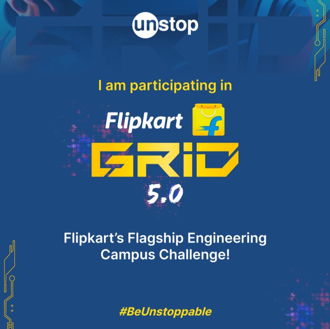 Hackathon hue ja rhe h par jeet ek bhi nhi pa rhe :(

#Flipkart #unstop
