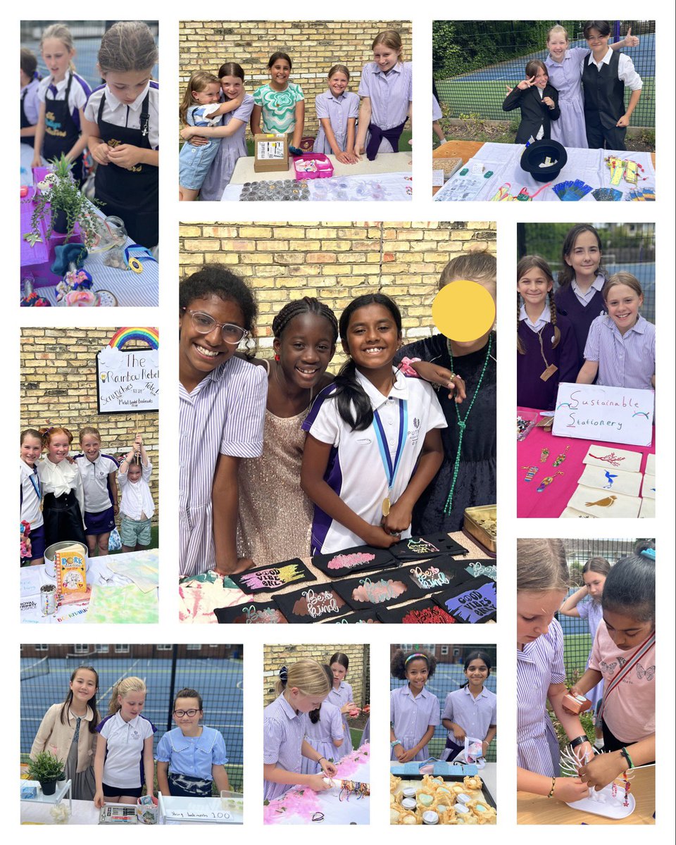 phsjuniorhead's tweet photo. Sensational projects from all our year groups, and impressive Y6 entrepreneurs raised almost £3500 for their chosen charities, selling sustainable products during their ‘Make £5 Grow’ Fair. https://t.co/jJYYL7nMUF