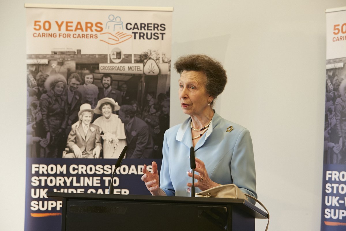Carers Trust was delighted that Her Royal Highness The Princess Royal joined #UnpaidCarers, Carers Trust supporters, donors, staff and trustees last night for a special supporters reception in London.  carers.org/news-and-media…