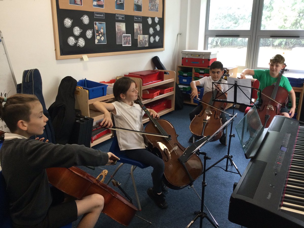 Friday lunchtimes = Cello School! @WCommonPS
