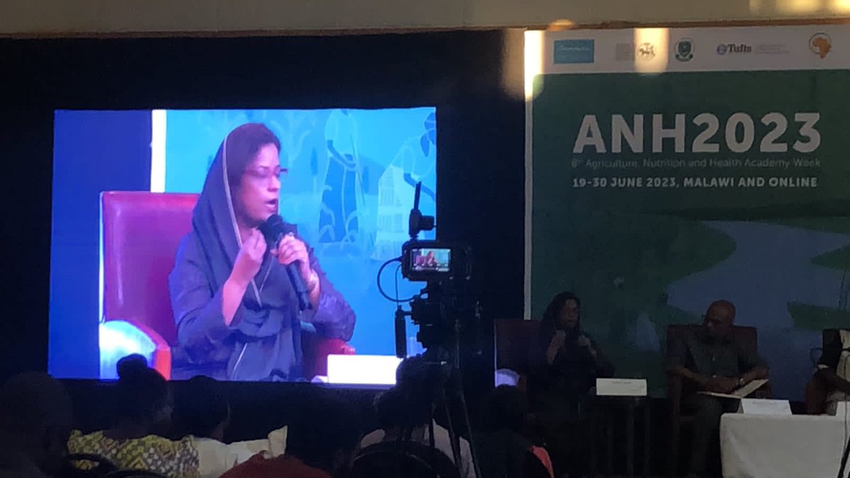 Senior PPP-P & MNA 
@ShahNafisa

Addressed in Conference ANH2023 recalls the #Pakistan floods, reflecting on the disproportionate fatalities among women's, men's & children, illustrating the tragic consequences of intersecting inequities. #intersectionality #equity #empowerment