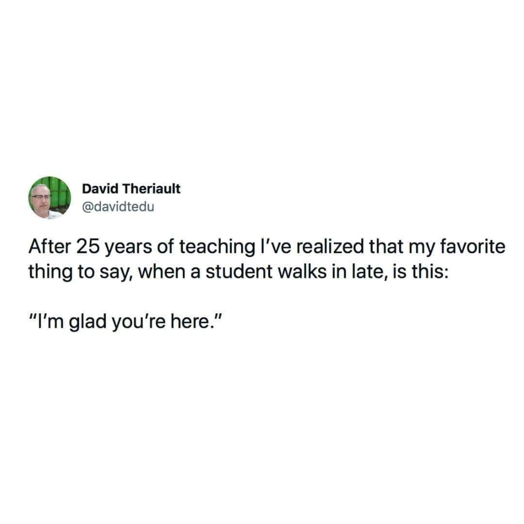 HelpATeacher's tweet photo. Love this! 🧡 
🎙 David Theriault https://t.co/lA7OFU2XbE