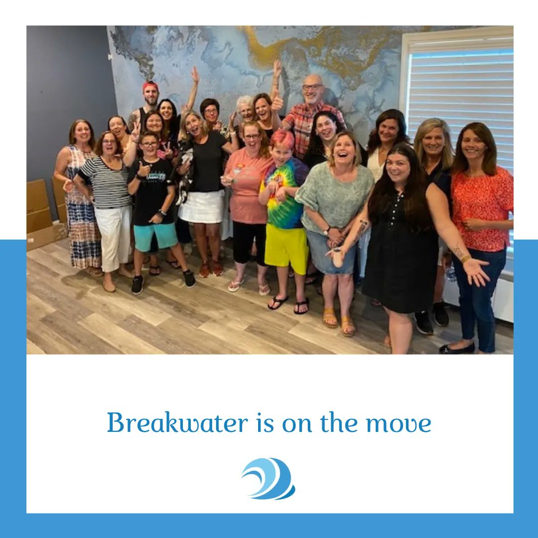 #TeamBreakwater is on the move! Our new Delaware location to be announced, stay tuned!