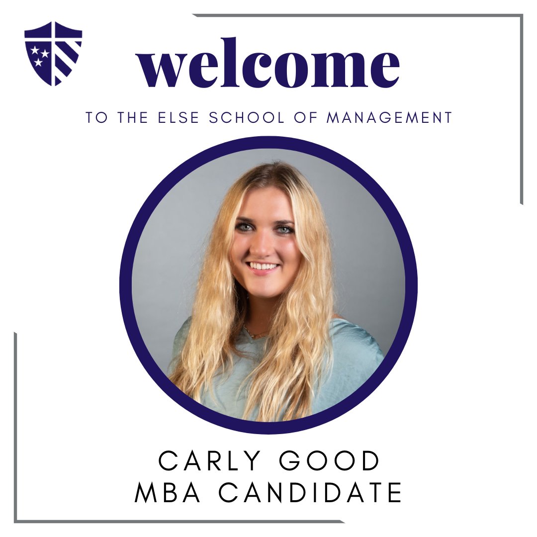 We're pleased to welcome Carly Good, 2024 MBA candidate, to the Else School of Management!

#Millsaps #ElseSchool #WhyLearnAnywhereElse #MillsapsMBA #MBA #Business