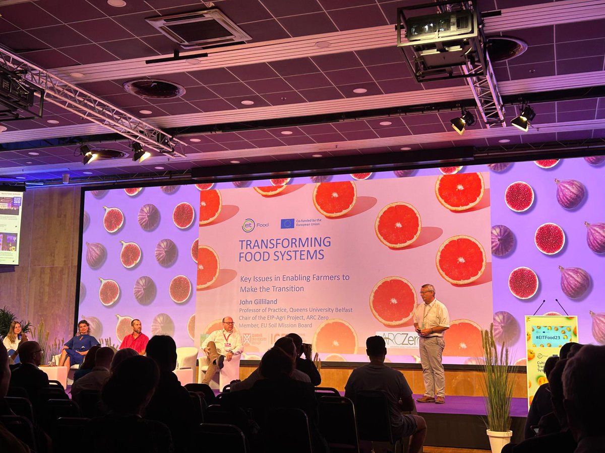 Our <a href="/QUBIGFS/">IGFS</a> colleages had an inspiring trip to Riga for the #EITFood23 event on Transforming Food Systems.

IGFS has played a leading role in delivering strategic roadmaps for <a href="/EITFood/">EIT Food</a> launched at the event with a strong desire to work in partnership for impact evident.