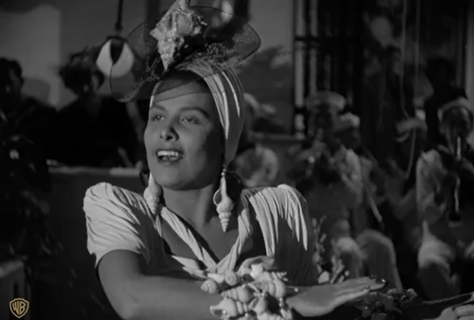 Remembering #LenaHorne on her birthday, seen here in 'Panama Hattie' from 1942.