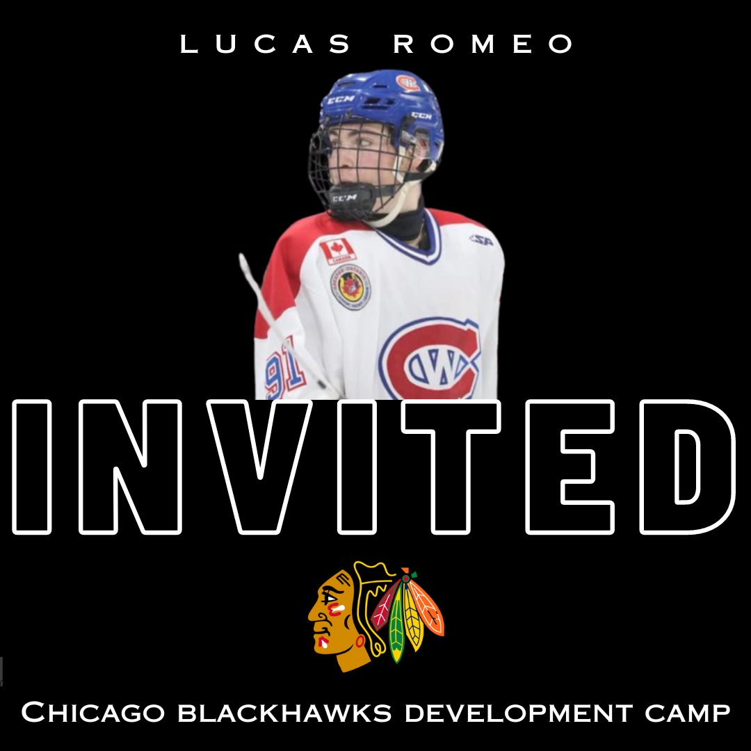 FROM ROMEO AND JULIET, ONTARIO ALL THE WAY TO CHITOWN!

Lucas Romeo (21/22 alumni) is hitting up the Windy City to partake in the Chicago Blackhawks Development Camp!

We’re very proud of you, Lucas! Go get ‘em!

#GOJHL