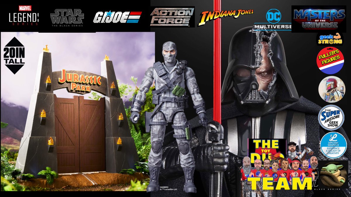 The Toy Duo! Saturday Noon PST/ 3PM EST! Discussing the weeks action figure reveals and more! 
my Youtube link is in my bio!
#ACTIONFIGURES #toytalk #podcast #livestream #hasbro #McfarlaneToys #mattel #starwars #gijoe #actionforce #valaverse #hottoys #valaverse #toytalk