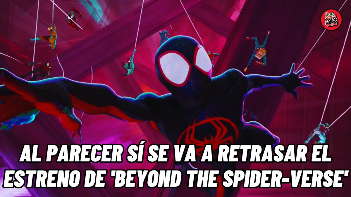 Se le preguntó a #PhilLord y #ChrisMiller sobre el posible retraso para '#SpidermanBeyondTheSpiderverse' y mencionaron lo siguiente: 

'Vamos a tomarnos el tiempo necesario para hacerlo genial'. 'No volveremos a una fecha de lanzamiento que no encaje'. 🍿