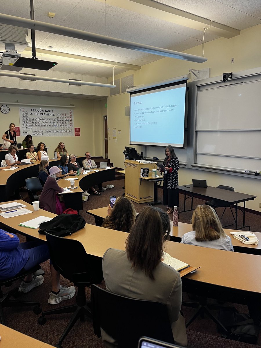 “‘Intimate Labors Revisited’: The Legacy of ⁦<a href="/eileen_boris/">Eileen Boris</a>⁩’s Reconceptualization of Work” is starting now. ⁦⁦<a href="/pliley/">dr. pliley</a>⁩ is kicking it off. #Berks2023