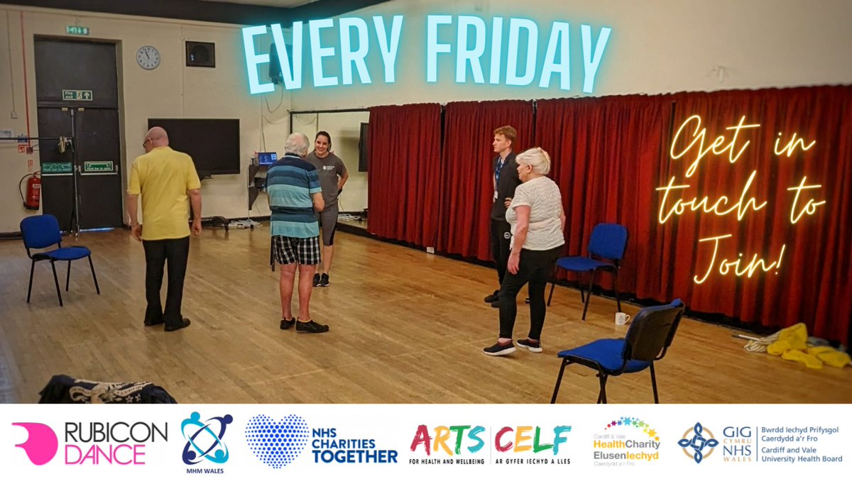 MHM Wales (@mhmwales) on Twitter photo Absolutely fantastic Bloom session with <a href="/RubiconDance/">Rubicon Dance</a>
Truly special with enthusiastic participants who gifted us a smile.<a href="/CV_UHB/">Cardiff and Vale University Health Board</a>
We've boosted physical fitness, enhanced #mentalhealth, and strengthened #community bonds in #Cardiff.
<a href="/CavuhbArts/">Arts for Health and Wellbeing</a> <a href="/Health_Charity/">Cardiff & Vale Health Charity</a> #Communityteam. Absolutely fantastic Bloom session with <a href="/RubiconDance/">Rubicon Dance</a>
Truly special with enthusiastic participants who gifted us a smile.<a href="/CV_UHB/">Cardiff and Vale University Health Board</a>
We've boosted physical fitness, enhanced #mentalhealth, and strengthened #community bonds in #Cardiff.
<a href="/CavuhbArts/">Arts for Health and Wellbeing</a> <a href="/Health_Charity/">Cardiff & Vale Health Charity</a> #Communityteam.
