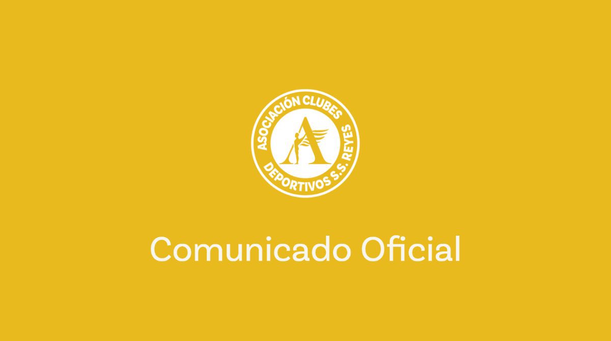 𝗖𝗼𝗺𝘂𝗻𝗶𝗰𝗮𝗱𝗼 𝗢𝗳𝗶𝗰𝗶𝗮𝗹: La Asociación de Clubes Deportivos S.S. de los Reyes demanda respuesta de la Concejalía de Deportes ante la ausencia de diálogo y colaboración

➡️ Comunicado: bit.ly/44rTCX8