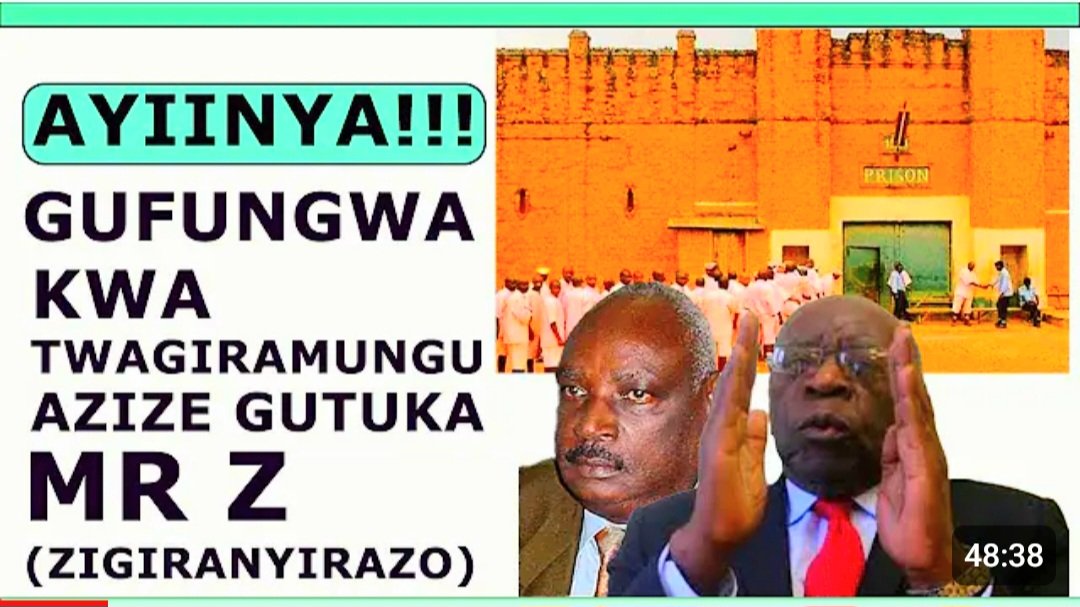 Ayiinyaa!!!Ubu kuko byose byanze, politique ikuyobeye, usanze uburyo bwiza bwo guhoza izina ryawe mu matwi y'abantu, ari uguhakana ibyo uzi neza, wiboneye n'amaso yawe. Wivugiye uti INTERAHAMWE zari bande?  Ubu se uhakanye ute genocide yakorewe abatusti ?
youtu.be/-E3YY3oZuWk