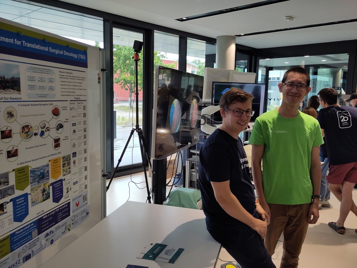 TSO @ #LNDWDD @ @NCT_UCC_DD, showing our research for the OR of the future! @SpeidelStefanie @TactileInternet @6gLife @Neardata2023 @cloudskin2023