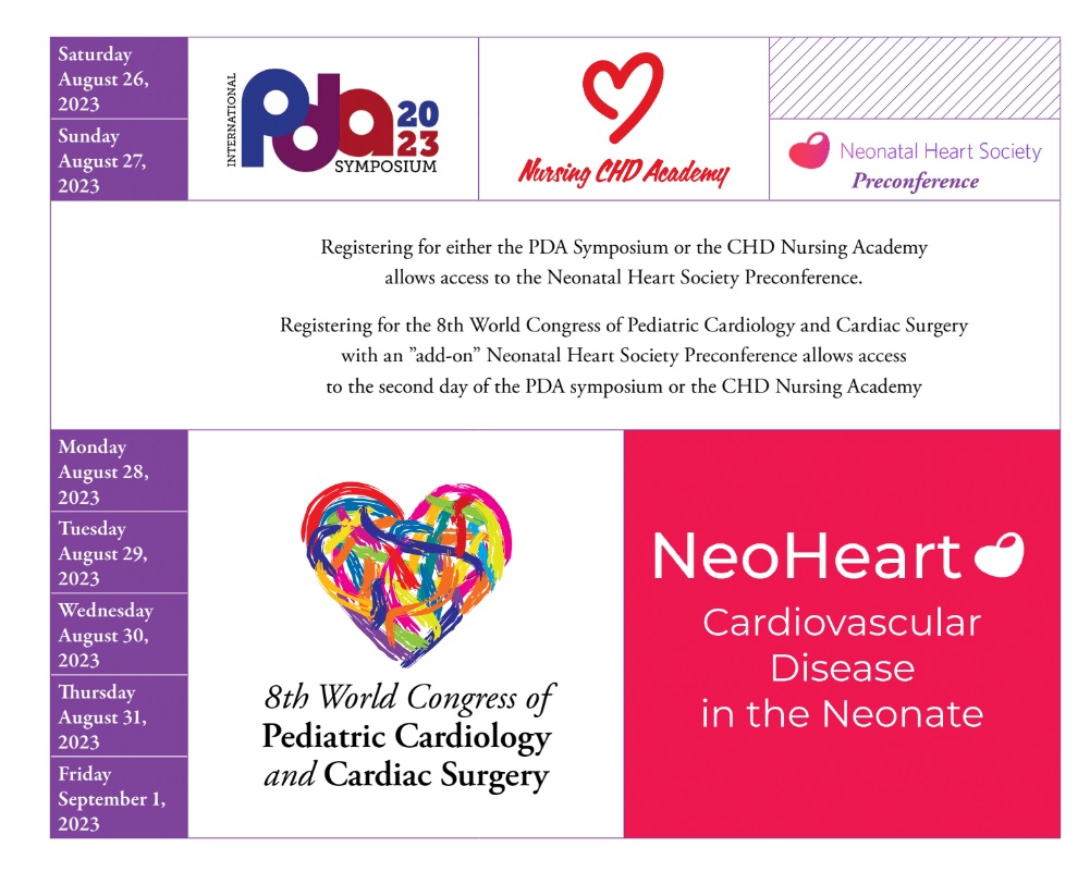 PDA Symposium (@pdasym) on Twitter photo 📣Attend #PDASym and get <a href="/NeoHeartSociety/">Neonatal Heart Society</a> PREconference for FREE!
✅Then attend <a href="/8thWCPCCS2023/">WCPCCS2023</a> & #neoheart
8/26 & 8/27 = PDA Sym & NeoHeart Pre
8/28 - 9/1 = World Congress & NeoHeart
👇Register Today
pdasymposium.com/two-for-one/
#neotwitter #PDA #pedscards #NICU 📣Attend #PDASym and get <a href="/NeoHeartSociety/">Neonatal Heart Society</a> PREconference for FREE!
✅Then attend <a href="/8thWCPCCS2023/">WCPCCS2023</a> & #neoheart
8/26 & 8/27 = PDA Sym & NeoHeart Pre
8/28 - 9/1 = World Congress & NeoHeart
👇Register Today
pdasymposium.com/two-for-one/
#neotwitter #PDA #pedscards #NICU