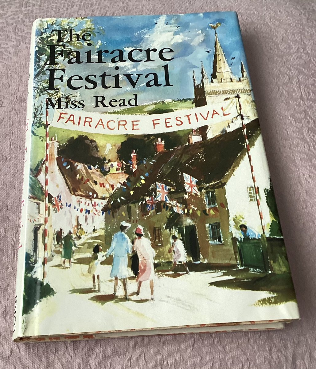 JenGilroy1's tweet photo. My latest #amreading is by one of my go-to authors for cosy, feel-good stories about rural English village life circa 1950s to 1960s.
I needed a fictional escape this week & found it in THE FAIRACRE FESTIVAL by #MissRead https://t.co/FzYkfJvZIw