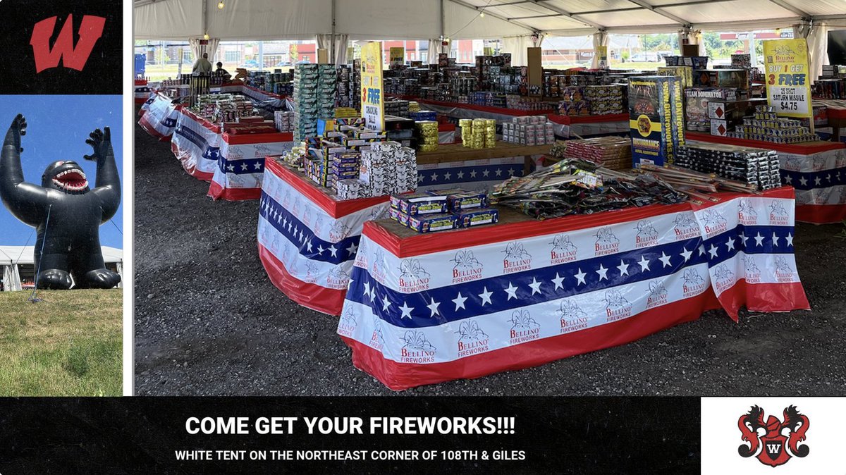 Stop in and get some fireworks at 108th &amp; Giles from your Westside Girls Basketball players! #Fam1ly