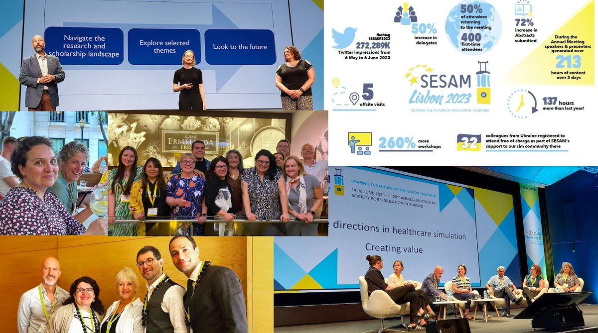I have loved #SESAM2023.
Thank you to all speakers and participants. You have made this annual meeting very special.
See you again at #SESAM2024 in Prague!