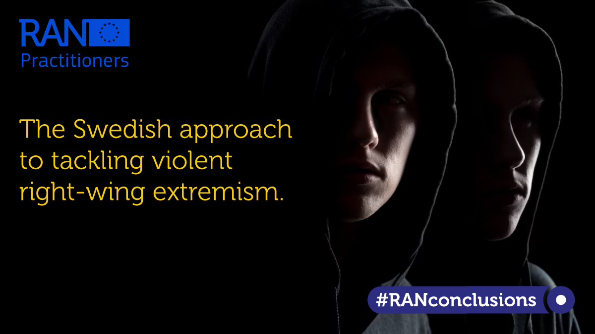 EUPreventionHub's tweet photo. 📢Discover Sweden's effective approach to tackling violent right-wing extremism (#VRWE), in this #RANconclusion paper.
📄Gain insights into national strategies, successful exit work, media influence, and countering the evolving #VRWE landscape.

Read more➡️https://t.co/ego7z0KXPe https://t.co/26lZoAfsqD