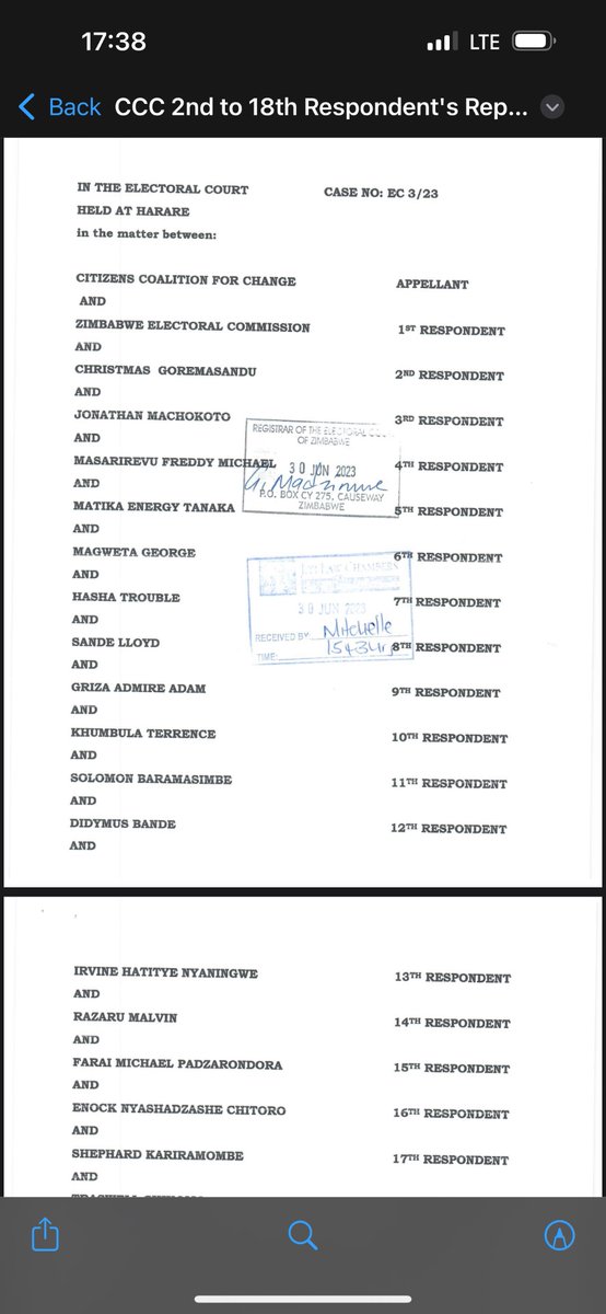 Thabani Mpofu on Twitter "The Harare National Assembly “double