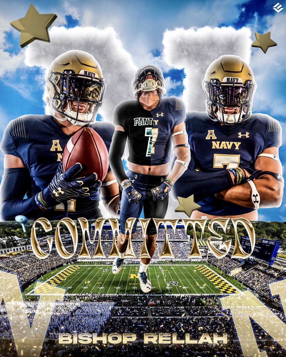 BishopRellah's tweet photo. #AGTG ✝️ COMMITTED TO NAVY. NO WAY AROUND IT⚓️. @Coach_MikeVick @causey_tom @Nate834 @CoachJ_Williams @_CoachNew @CoachRickyBrown @PJVolker @NavyFBrecruit @CoachWimberly @CoachAIngram @PelhamPantherFB @AlecEtheredgeSC #BEATEVERYONE https://t.co/MFDoWsX9w2
