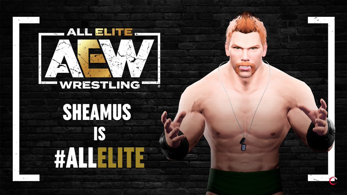GamerIzzyO's tweet photo. #AEWFightForever Sheamus is AllElite☘️ https://t.co/N7oc6xuloM https://t.co/TWew9830gb