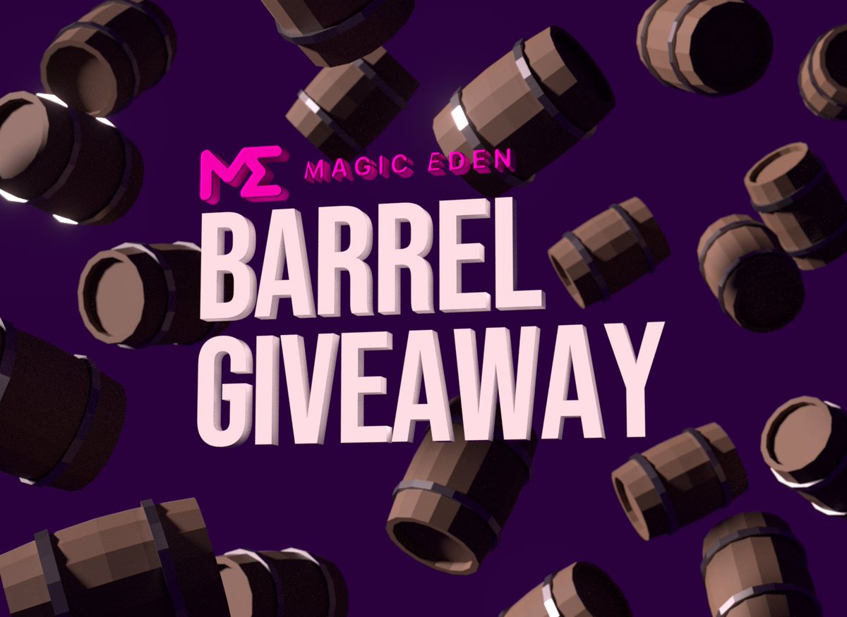 Magic Eden 🪄 (@magiceden) on Twitter photo It's raining MONKES 🐒
We're giving away one <a href="/SolanaMBS/">Solana Monkey Business</a> Barrel to someone who:
🤝 Likes
🤝 Retweets
That's it that's all. Winner chosen in 1 week! It's raining MONKES 🐒
We're giving away one <a href="/SolanaMBS/">Solana Monkey Business</a> Barrel to someone who:
🤝 Likes
🤝 Retweets
That's it that's all. Winner chosen in 1 week!