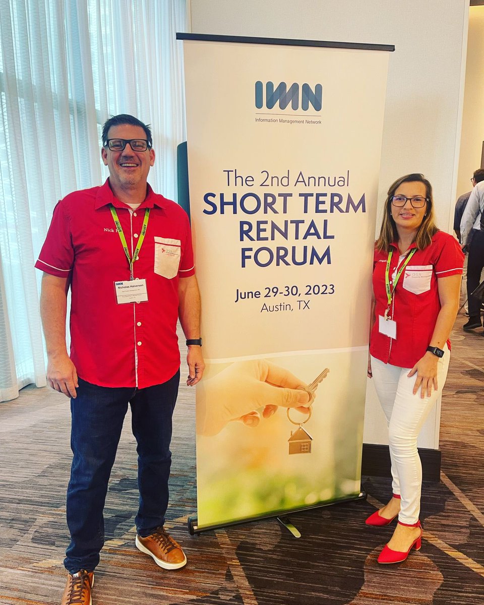 It was a great Day 1 @IMN_RealEstate in Austin, Texas. Education is important and we never stop learning to ensure that we provide the best property management services in Costa Rica. Pura vida!