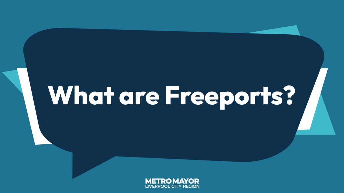 ❓ Since the Liverpool City Region Freeport was approved earlier this year, there have been lots of questions around what the status actually means.

🤯 Freeports are complex - and there's a lot of confusion around them.

🧵 So let's talk about Freeports.