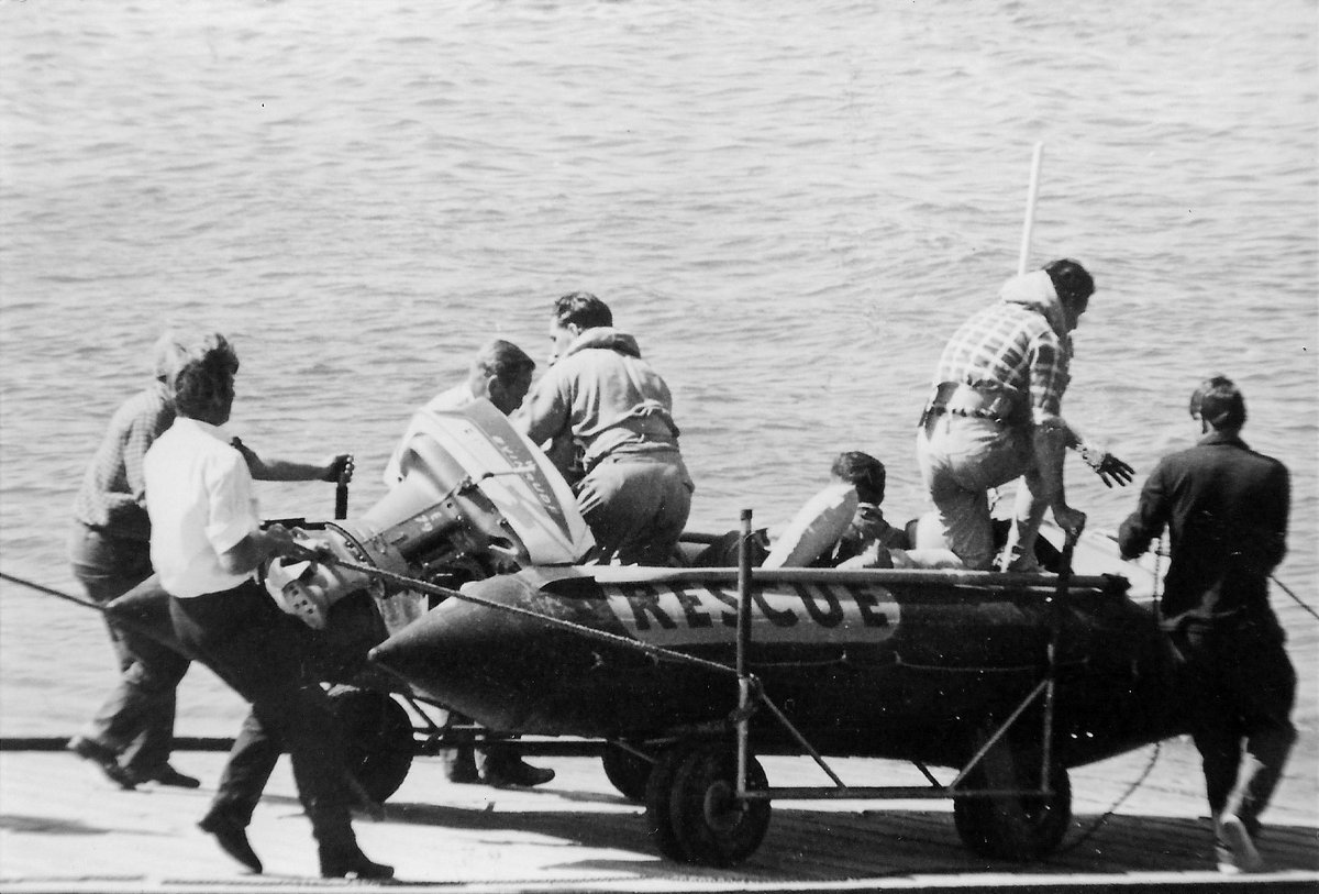 Friday Factoids 
The station started in July 1963 with one the first of D-Class Lifeboats – a 5-metre-long inflatable craft with a two-man crew, capable of carrying five casualties and with a top speed of 20 knots. 
#RNLI #SavingLivesAtSea #60thanniversary #whitstable