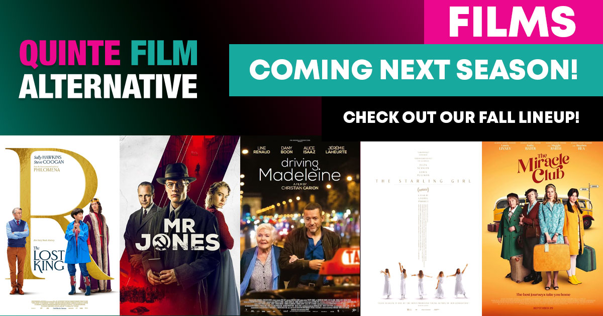 QuinteFilm's tweet photo. Planning has begun for next season! Check out our website for trailers and to start or renew your membership over the summer: www. https://t.co/lhzS9SIGLQ. https://t.co/pbFZyQ0VM6