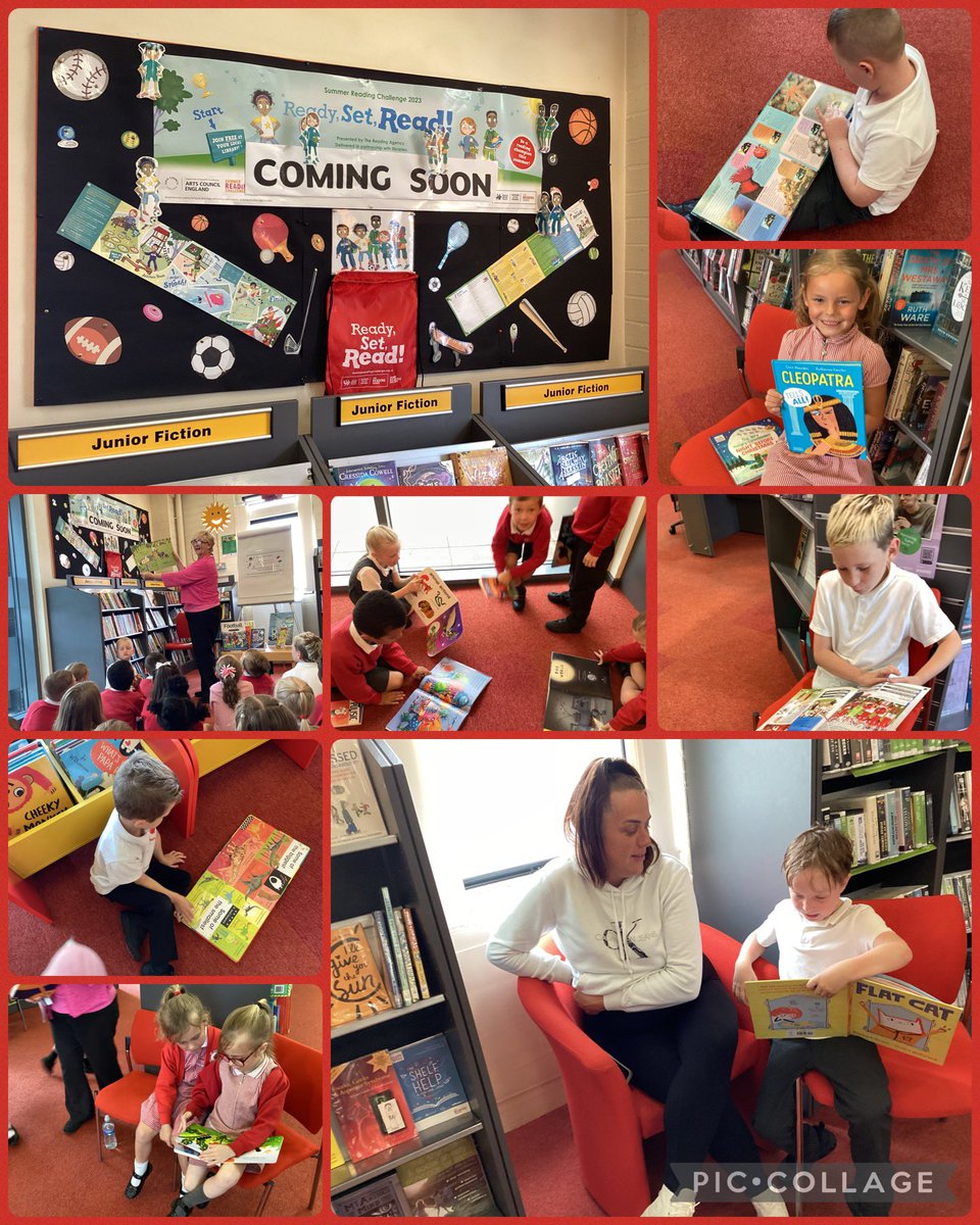 MrsListerStJ's tweet image. Year 1 loved hearing about the summer reading challenge with our visit to the library, we are certainly ‘Joyful Readers’ who love going on adventures in a book @StJamesCEsth @STHLibraries #SummerReadingChallenge2023 #ReadySetRead 📚😊😍
