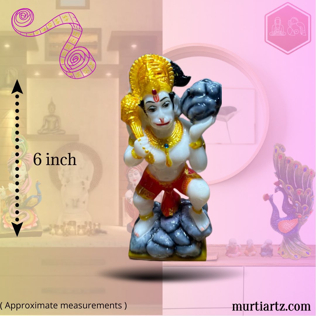murtiartistry's tweet photo. Embrace the divine power of Hanuman with our exquisite sculpture✨🩵

Shop from link in bio and get special discount using code “https://t.co/Tw2zT4hKX3”✨

#murtiartistry #hanuman #interiordecor #homedecor #FridayVibes #sculpture #art https://t.co/xyvLCDMts0