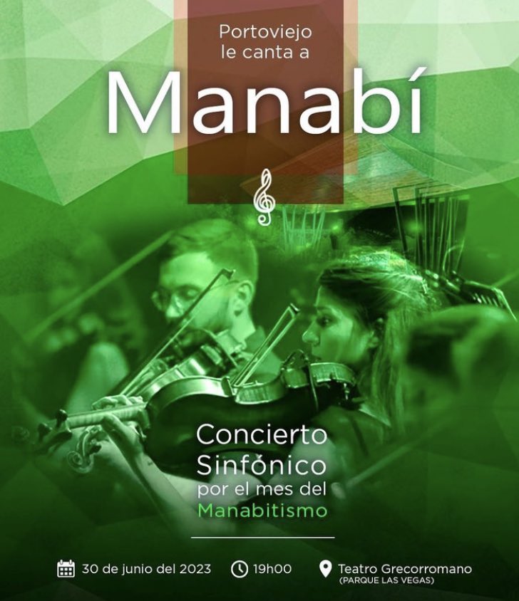 Amigos , los esperamos hoy en el parque Las Vegas de Portoviejo en un lindo homenaje a Manabi celebrando un año más de provincializacion 💚💚