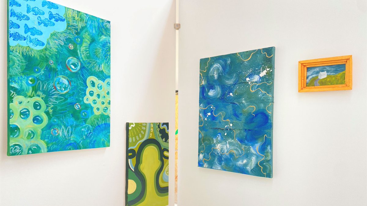 SouthwarkColl's tweet photo. Our Media, Art&amp; Design and Fashion students showcased their excellent work in a Visual Arts Exhibition as part of this year's #SouthwarkCollege Creative Arts Summer Show. Read more of the story here 👉 https://t.co/qKc5oWRhmE #SouthwarkCollege #CreativeArts #VisualExhibition https://t.co/p97GSpYg6R